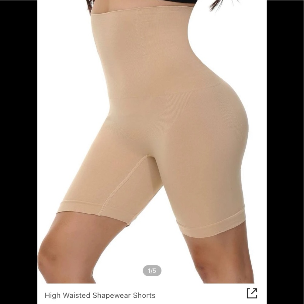 SHEIN high waisted shapewear shorts